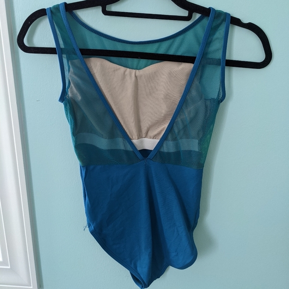 SOLD blue leotard - Picture 2 of 3